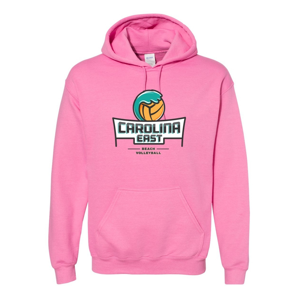 Carolina East Beach Volleyball | Cotton Hooded Unisex Sweatshirt