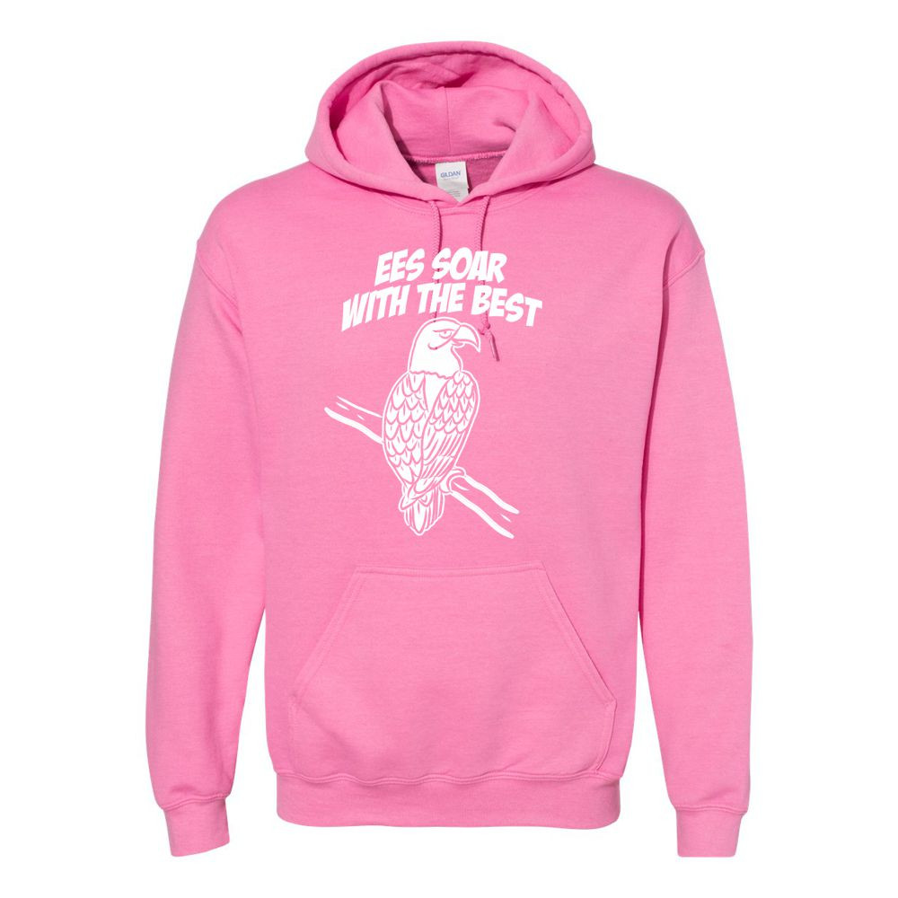 Soar With the Best | Eastern Elementary Cotton Hooded Sweatshirt | Multiple Colors