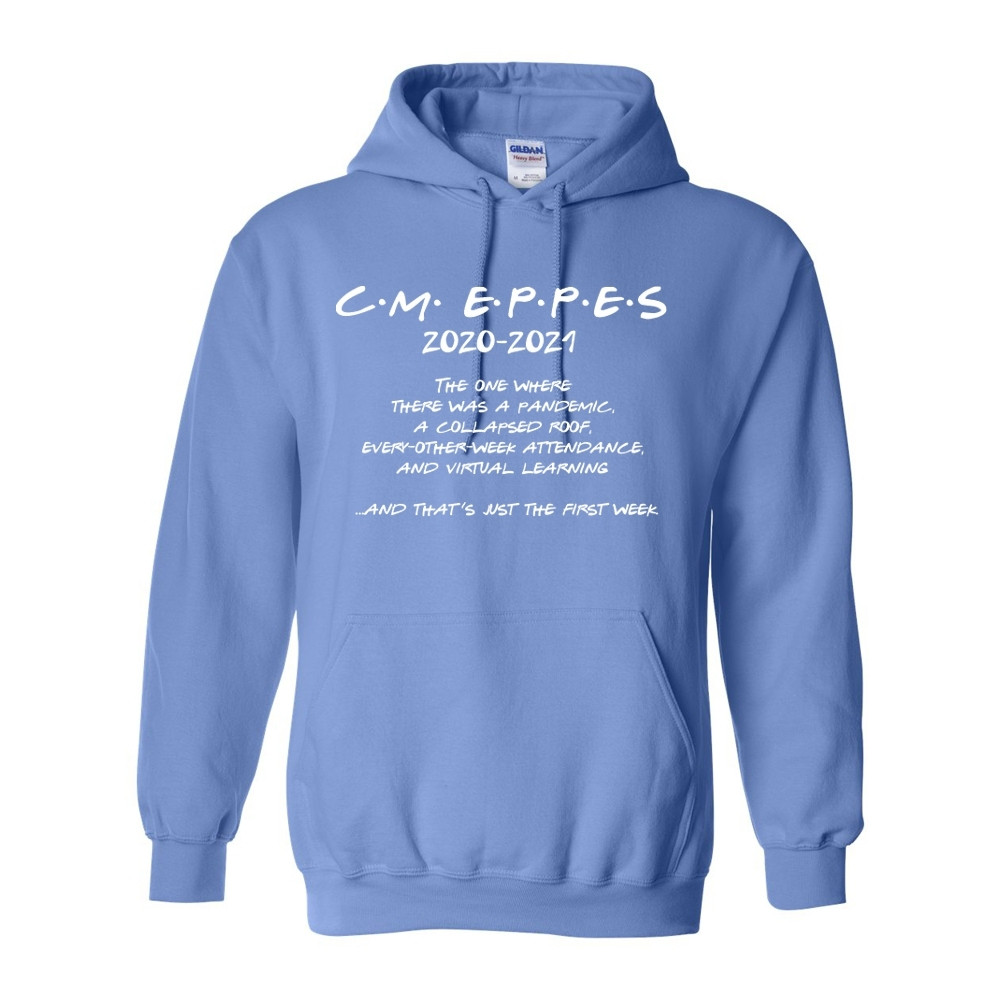 CM Eppes Bulldogs Cotton Hooded Sweatshirt | The One With All The Things