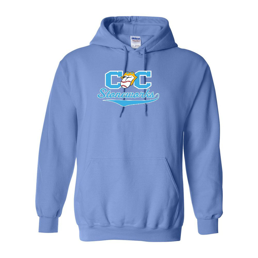 C&C Rolling Stone | Rolling C&C Design | Cotton Hooded Sweatshirt
