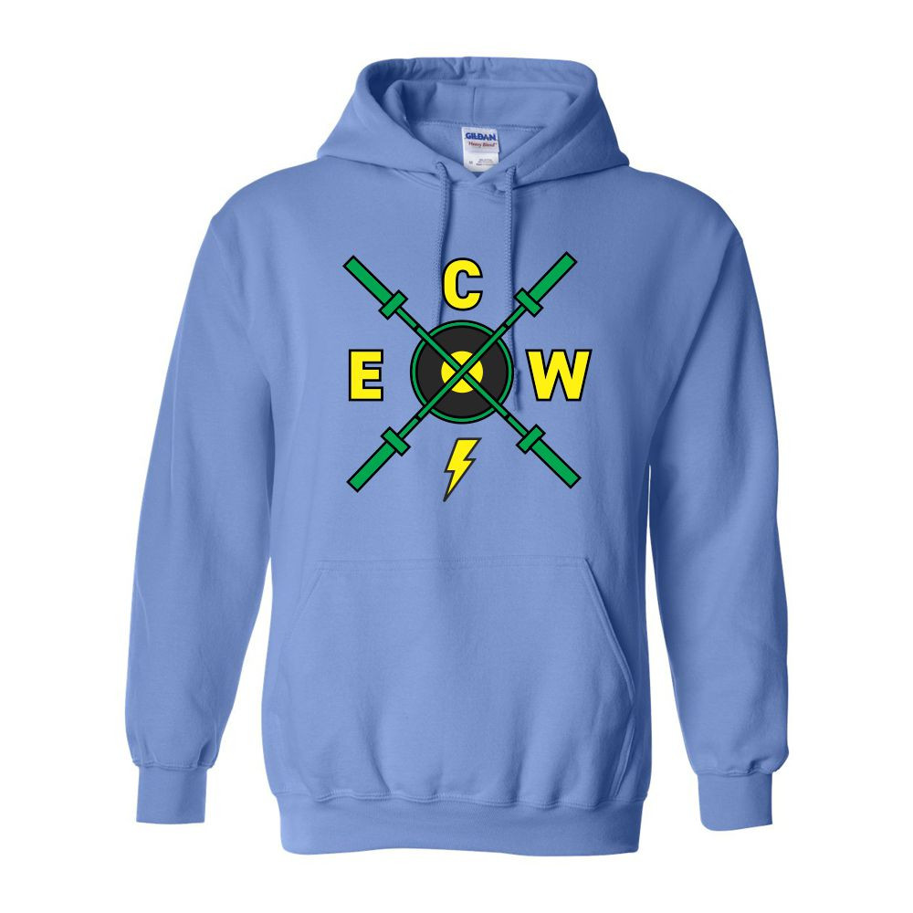 East Carolina Weightlifting | Cotton Hooded Sweatshirt | Multiple Colors