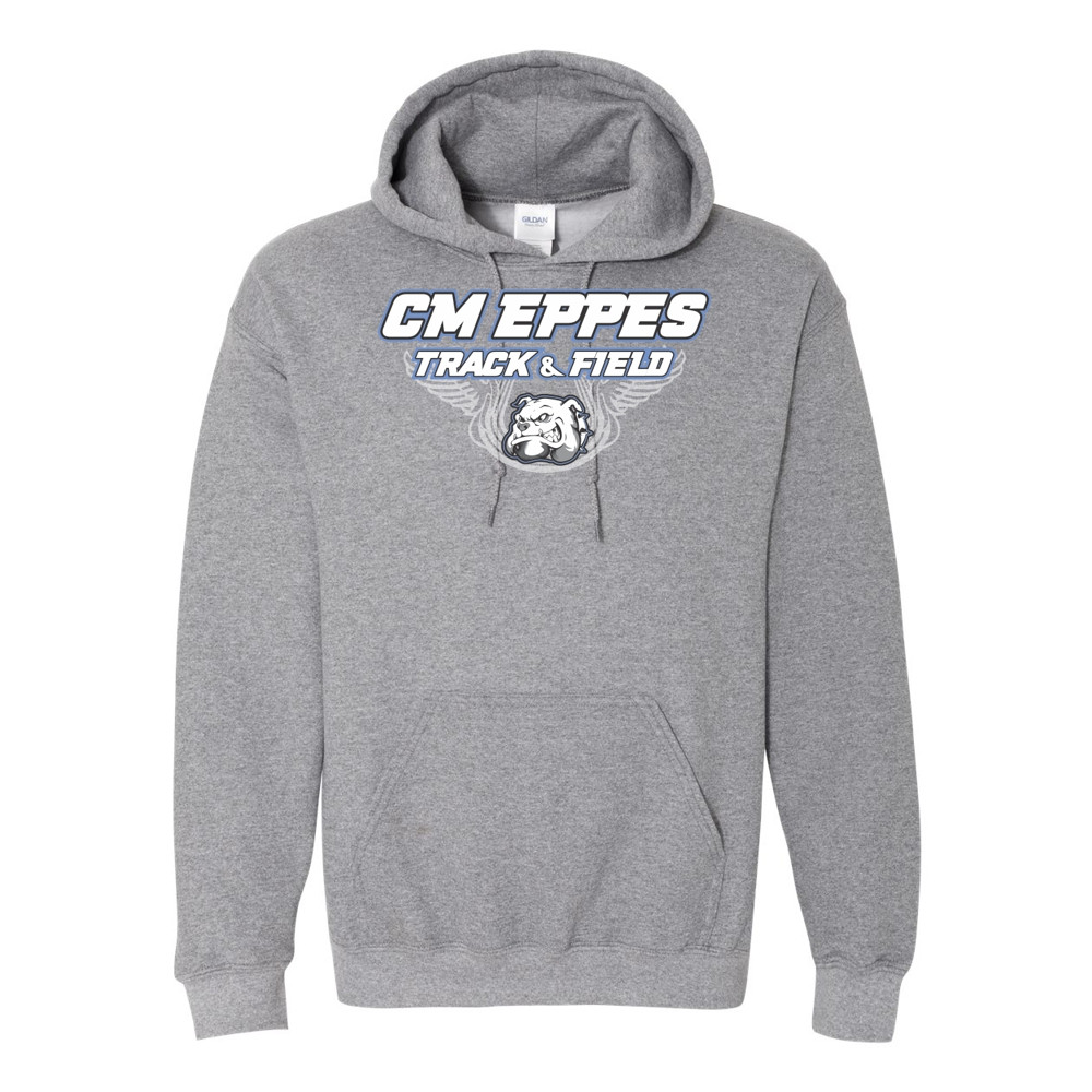 Eppes Track | Cotton Hooded Sweatshirt | Multiple Colors