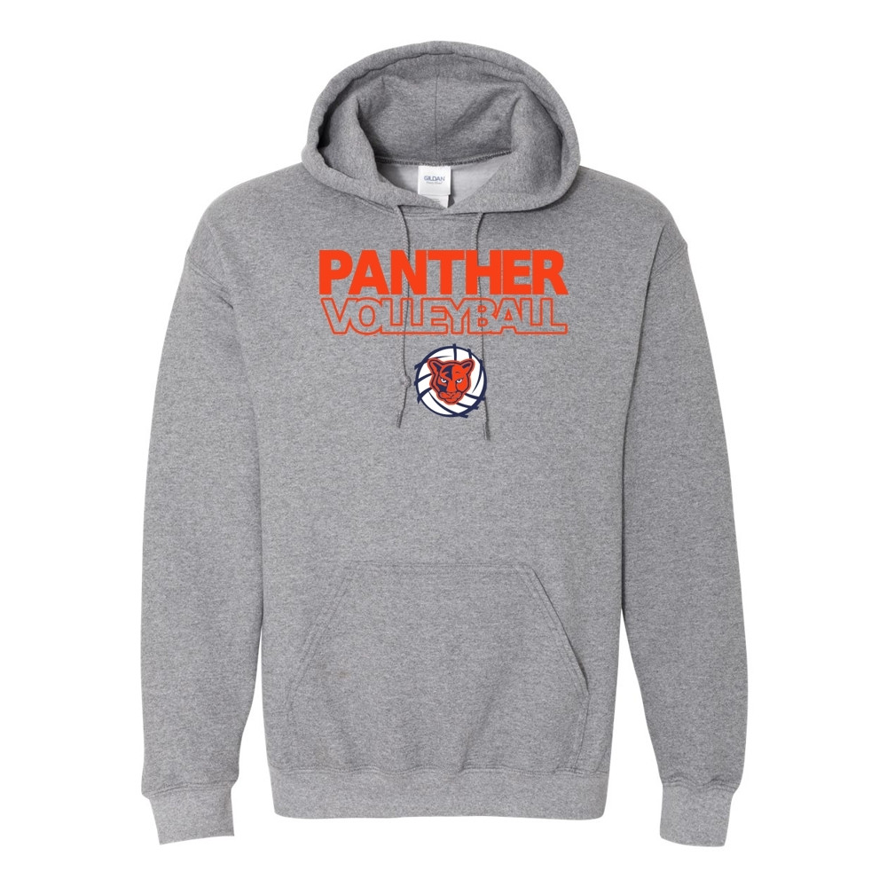 North Pitt Volleyball | Word Logo |  Hooded Sweatshirt