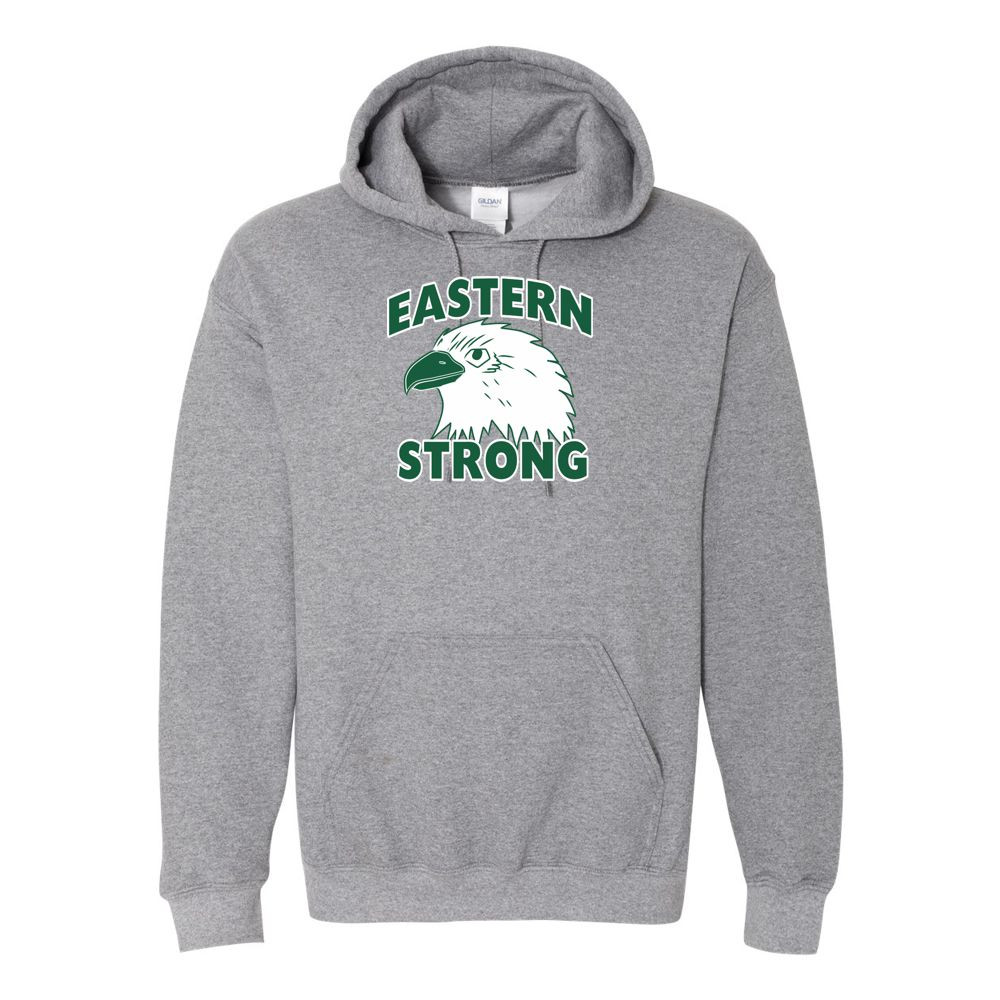 Eastern Strong | Eastern Elementary Cotton Hooded Sweatshirt | Multiple Colors