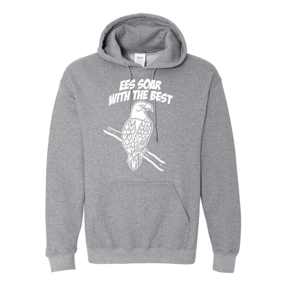 Soar With the Best | Eastern Elementary Cotton Hooded Sweatshirt | Multiple Colors