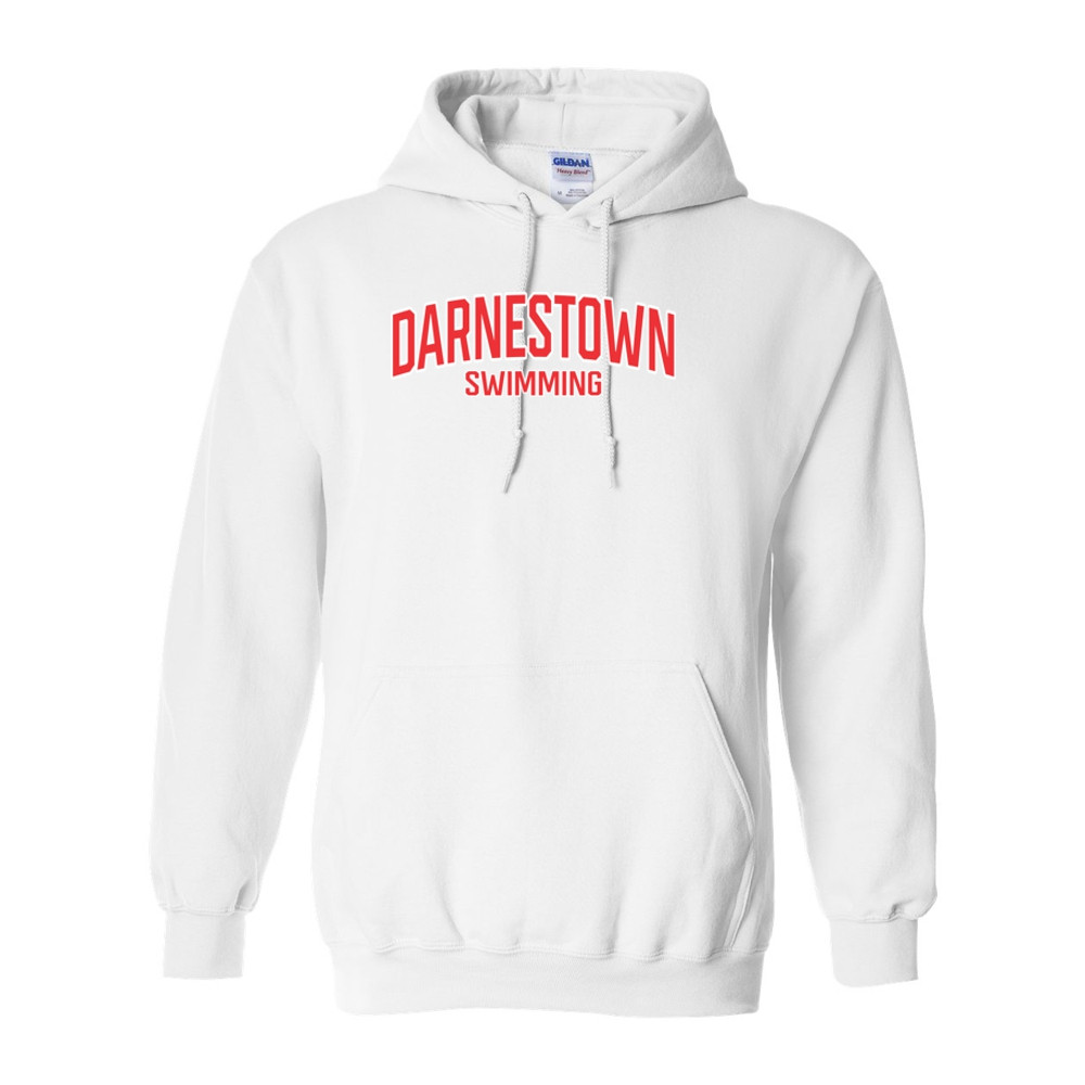 Darnestown Swim Team | Arch Logo | Cotton Hoodie