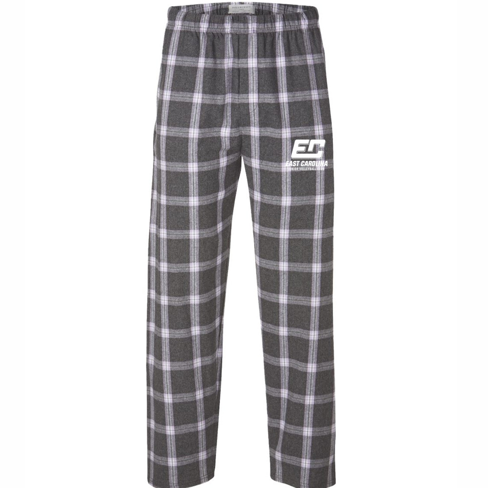 ECJVC | Harley Flannel Pants -  | White ECJVC