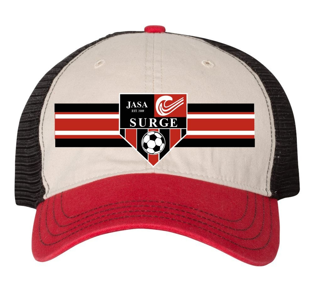 JASA Soccer |  Richardson - Garment-Washed Trucker Cap