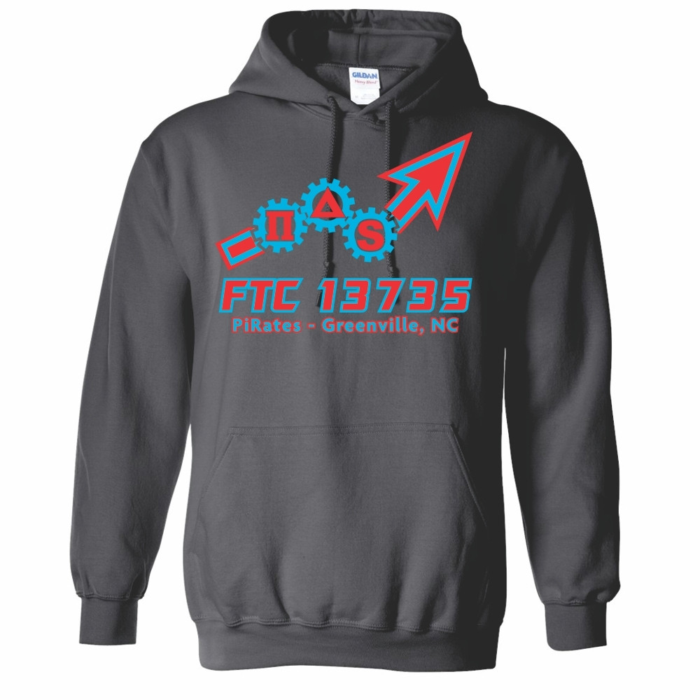 FTC 13735 Robotics Cotton Hooded Sweatshirt
