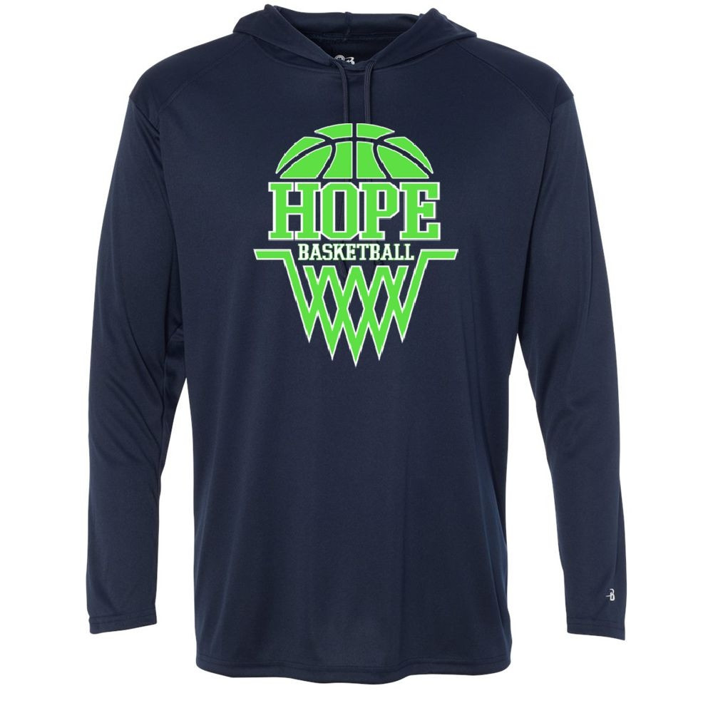 Hope Boys Basketball | Hooded Performance T-Shirt
