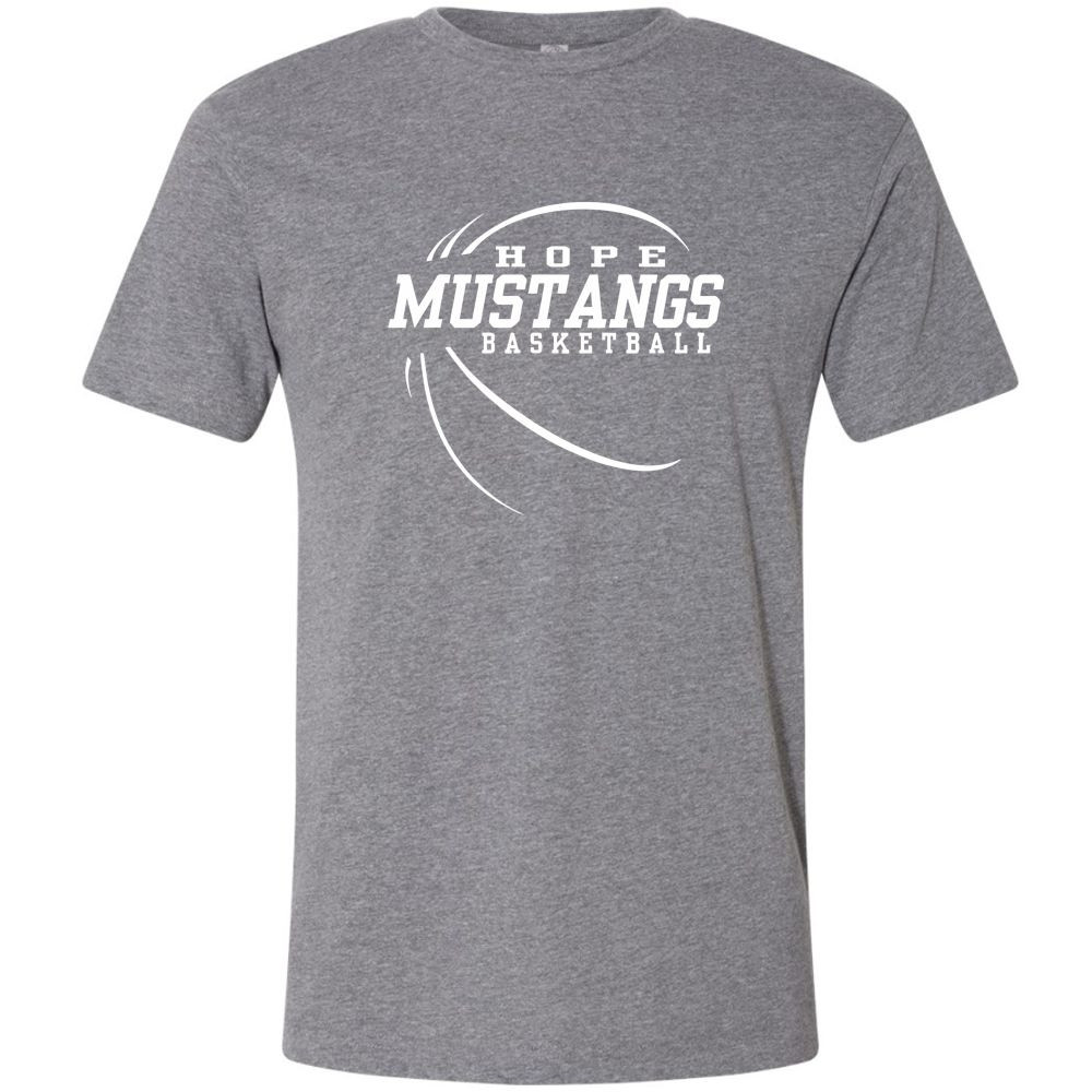 Hope Boys Basketball |  Old School Logo | Cotton Tee | Multiple Colors