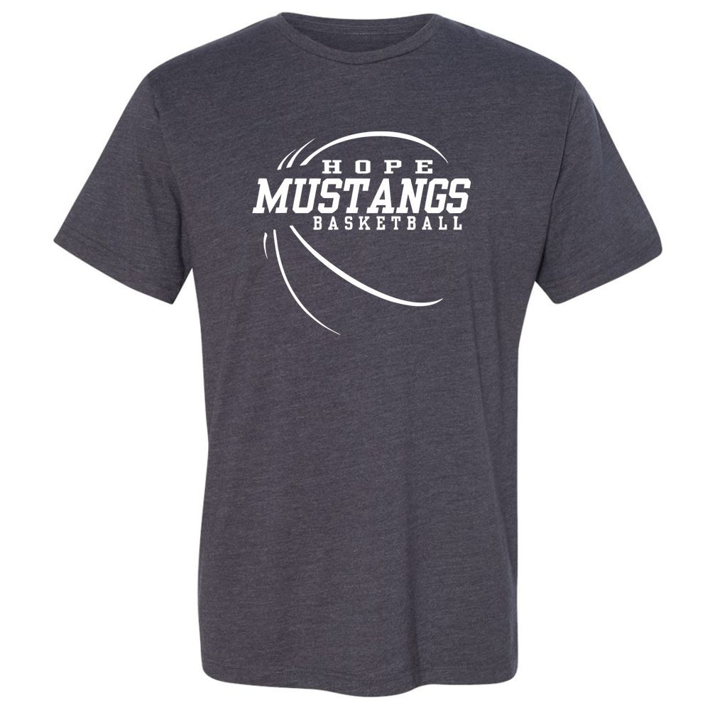 Hope Boys Basketball |  Old School Logo | Cotton Tee | Multiple Colors