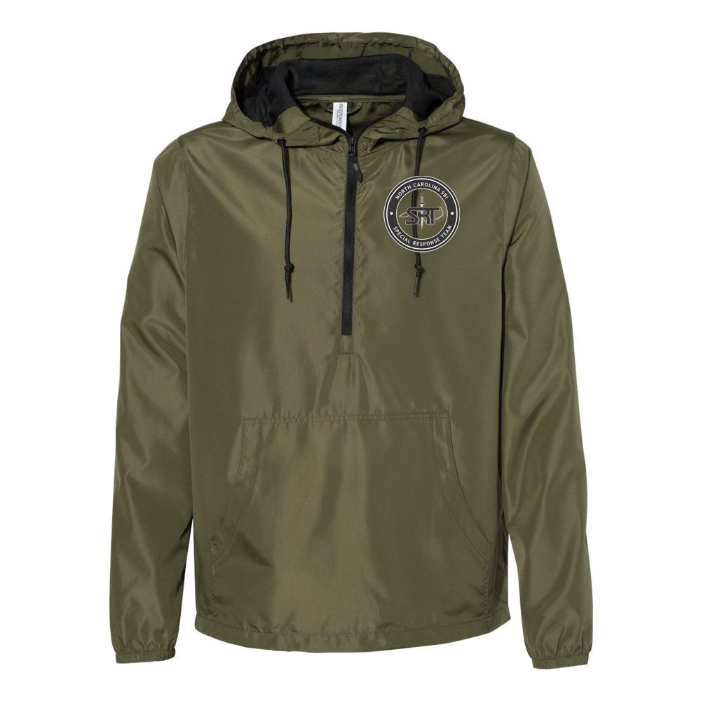 SRT | Lightweight Quarter-Zip Windbreaker Pullover Jacket