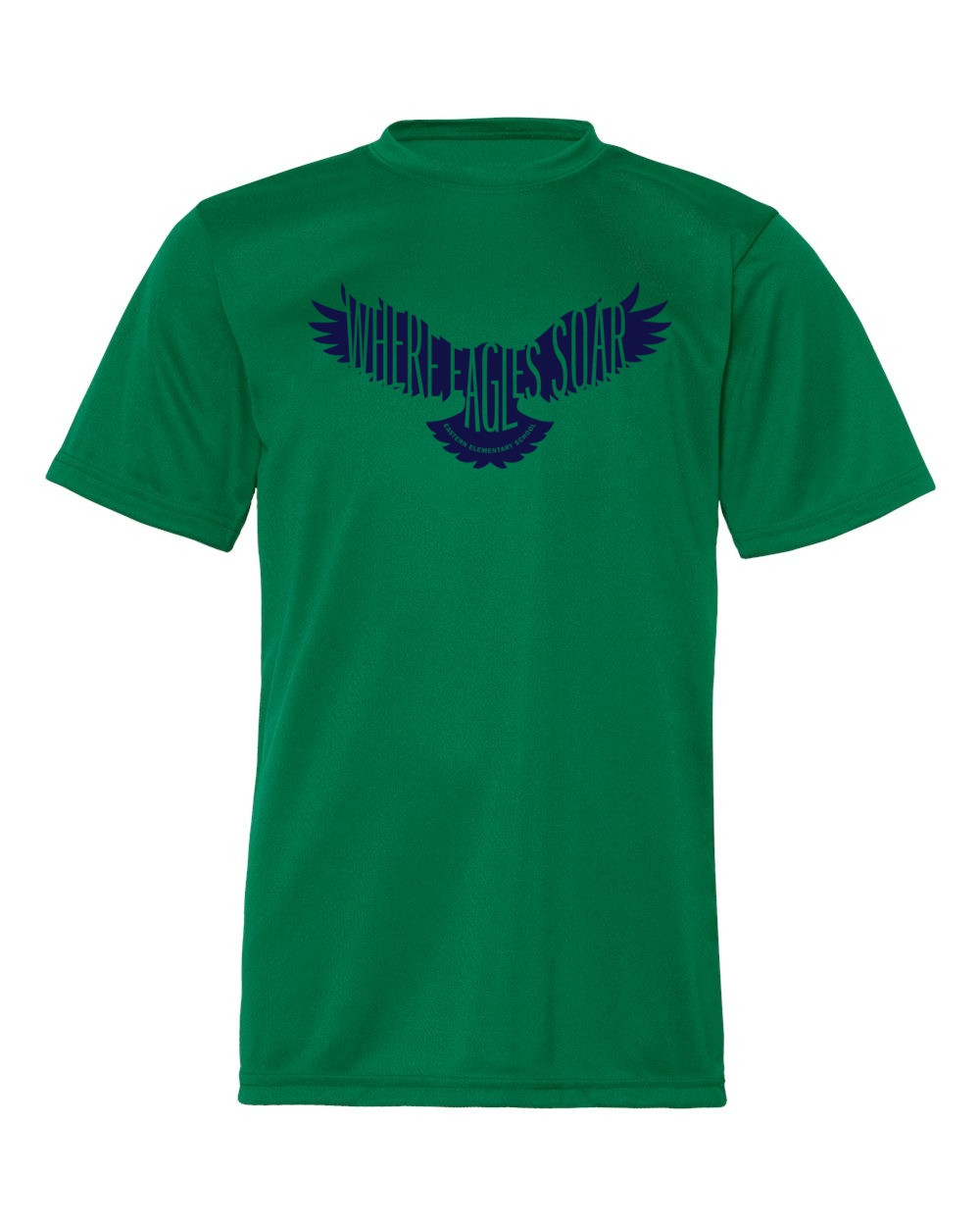Blue Eagle | Eastern Elementary Performance Tee | Multiple Colors