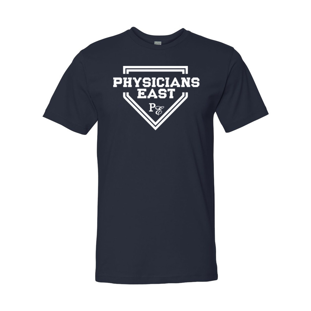 Physicians East Baseball | Plate Design | Cotton Tee