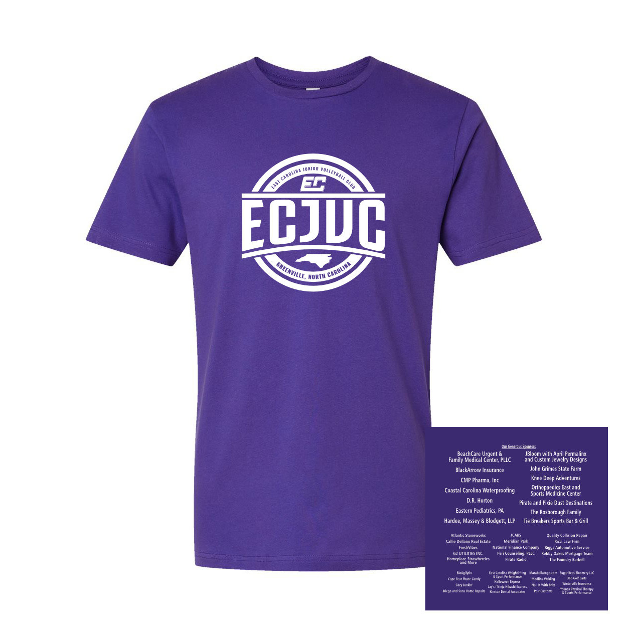 ECJVC | Sponsor Supported Design | Cotton T-Shirt