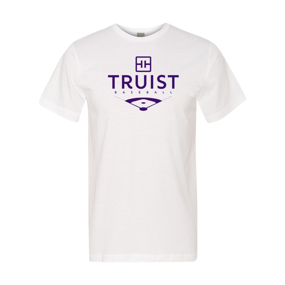 Truist Baseball | Cotton Tee | Purple Print
