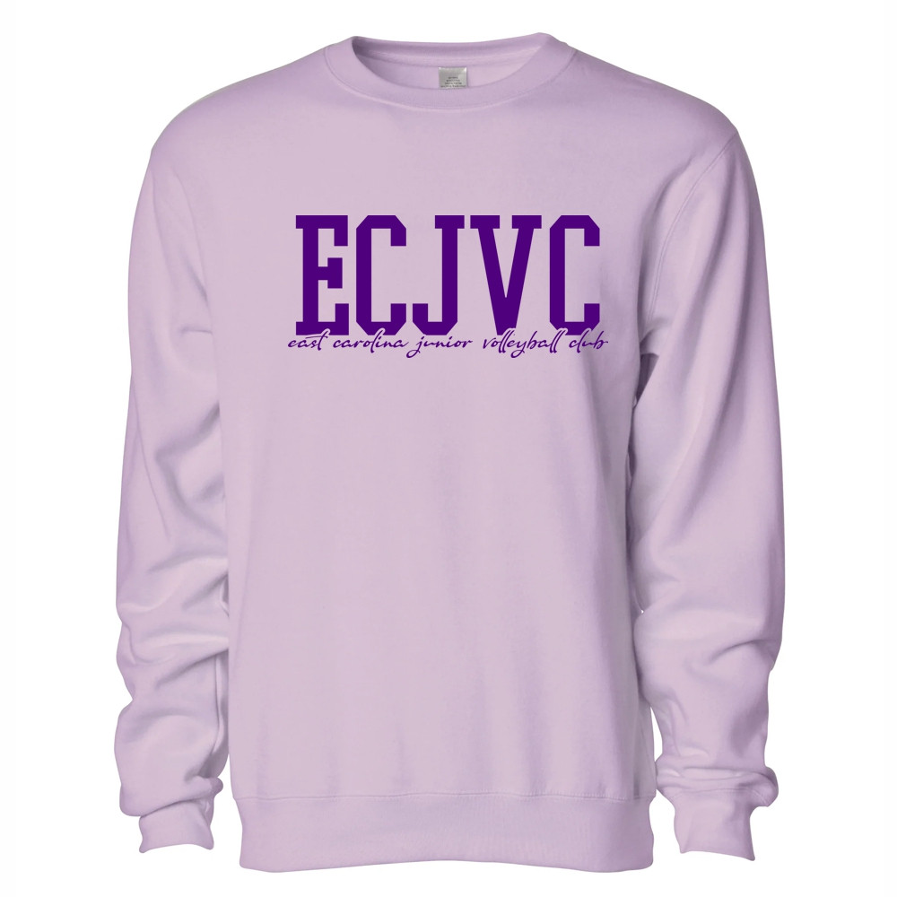 ECJVC | ECJVC Block Script Logo | Midweight Sweatshirt