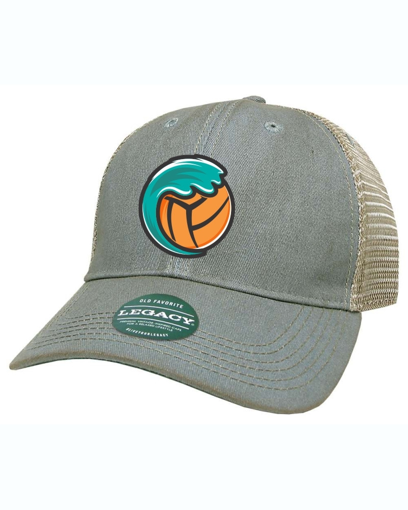 Carolina East Beach Volleyball | Ball Logo | LEGACY - Old Favorite Trucker Cap