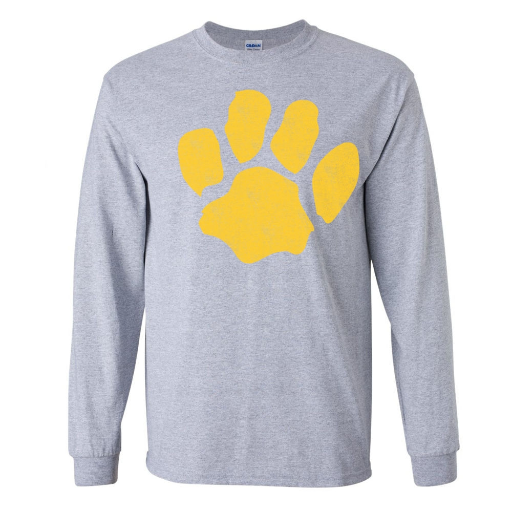 Sugg Bundy Elementary School Long-Sleeve Tee | Distressed Paw