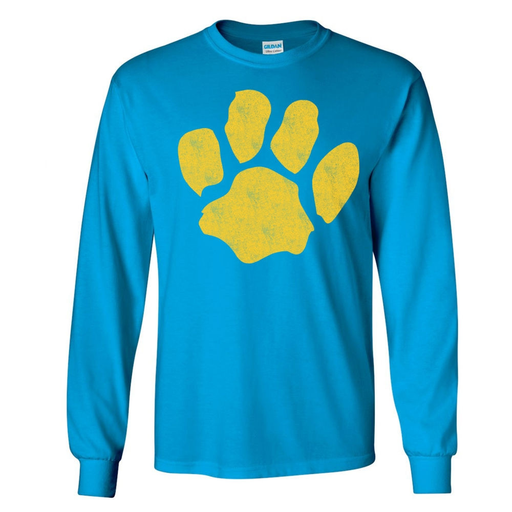 Sugg Bundy Elementary School Long-Sleeve Tee | Distressed Paw
