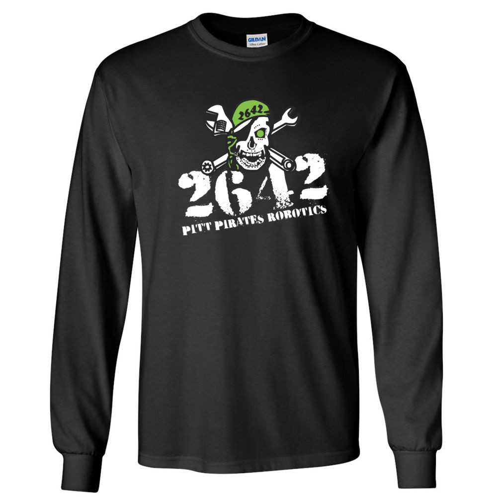 Pitt Pirates Robotics 2642 Long-Sleeve Cotton Tee | Multiple Colors