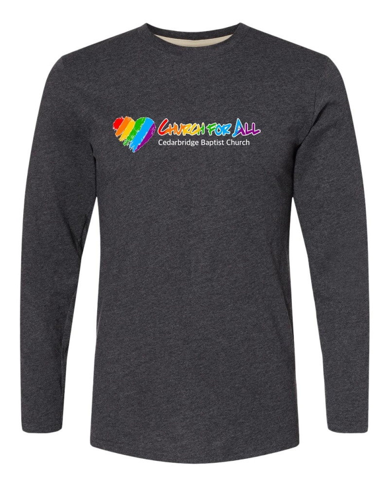 Church For All | 100% of Proceeds Benefit Cedarbridge Love Wins | Cotton Tee |  Multiple Styles