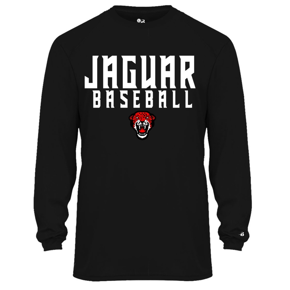 Jaguar Baseball Long-Sleeve Performance Tee | Multiple Colors