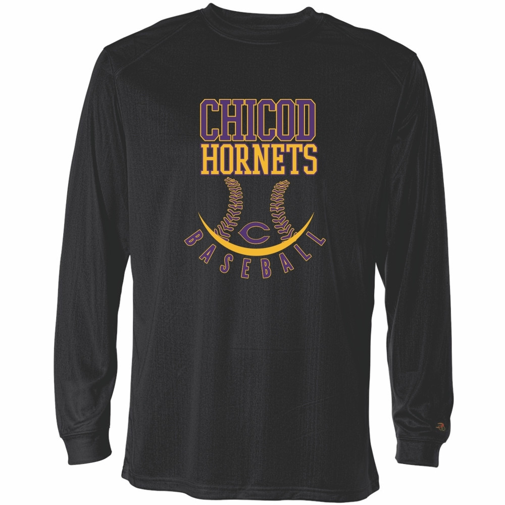 Chicod Baseball Long-Sleeve Performance Tee | Multiple Colors