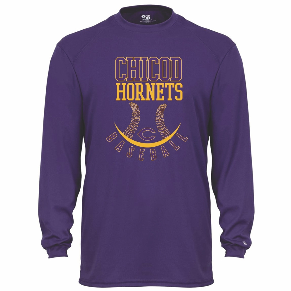Chicod Baseball Long-Sleeve Performance Tee | Multiple Colors