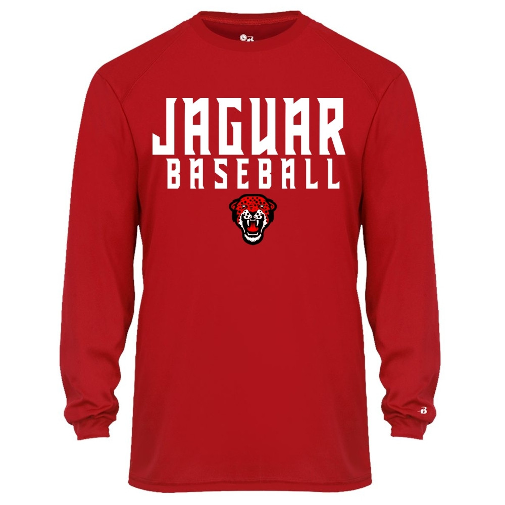 Jaguar Baseball Long-Sleeve Performance Tee | Multiple Colors