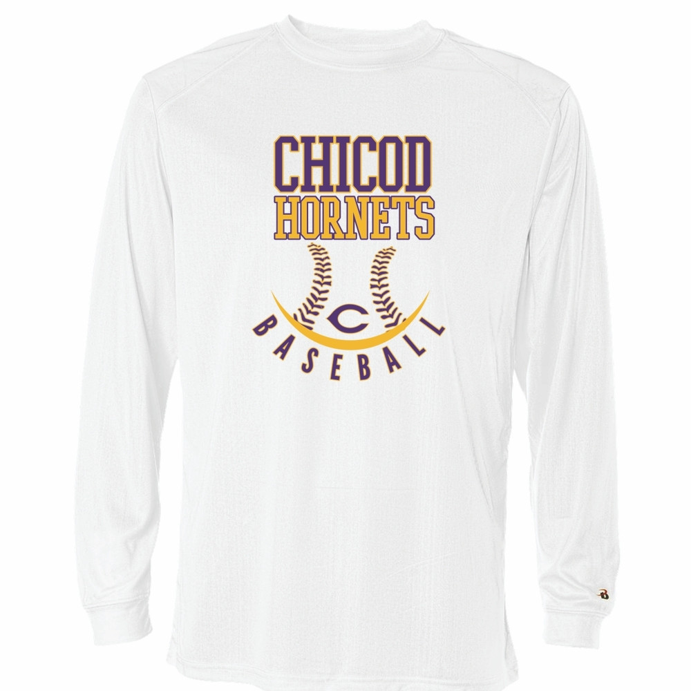 Chicod Baseball Long-Sleeve Performance Tee | Multiple Colors