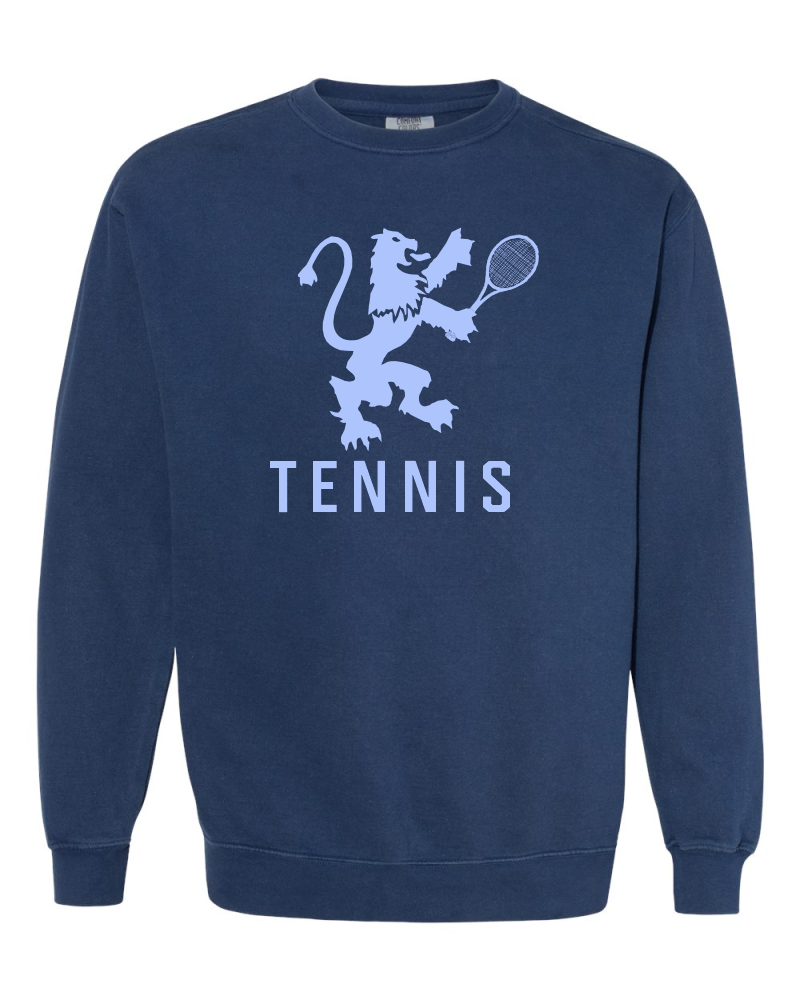 Rampant Tennis | Comfort Colors Crewneck Sweatshirt