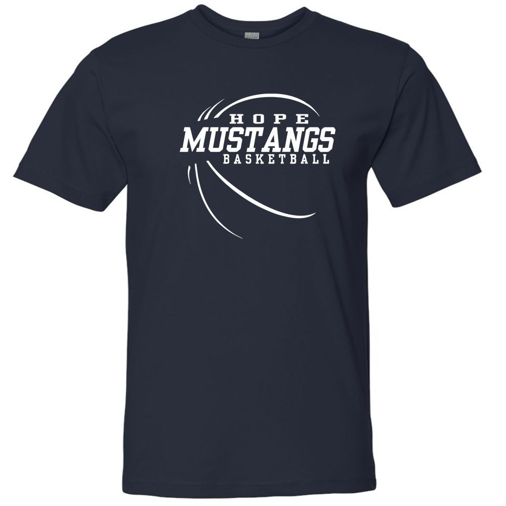 Hope Boys Basketball |  Old School Logo | Cotton Tee | Multiple Colors