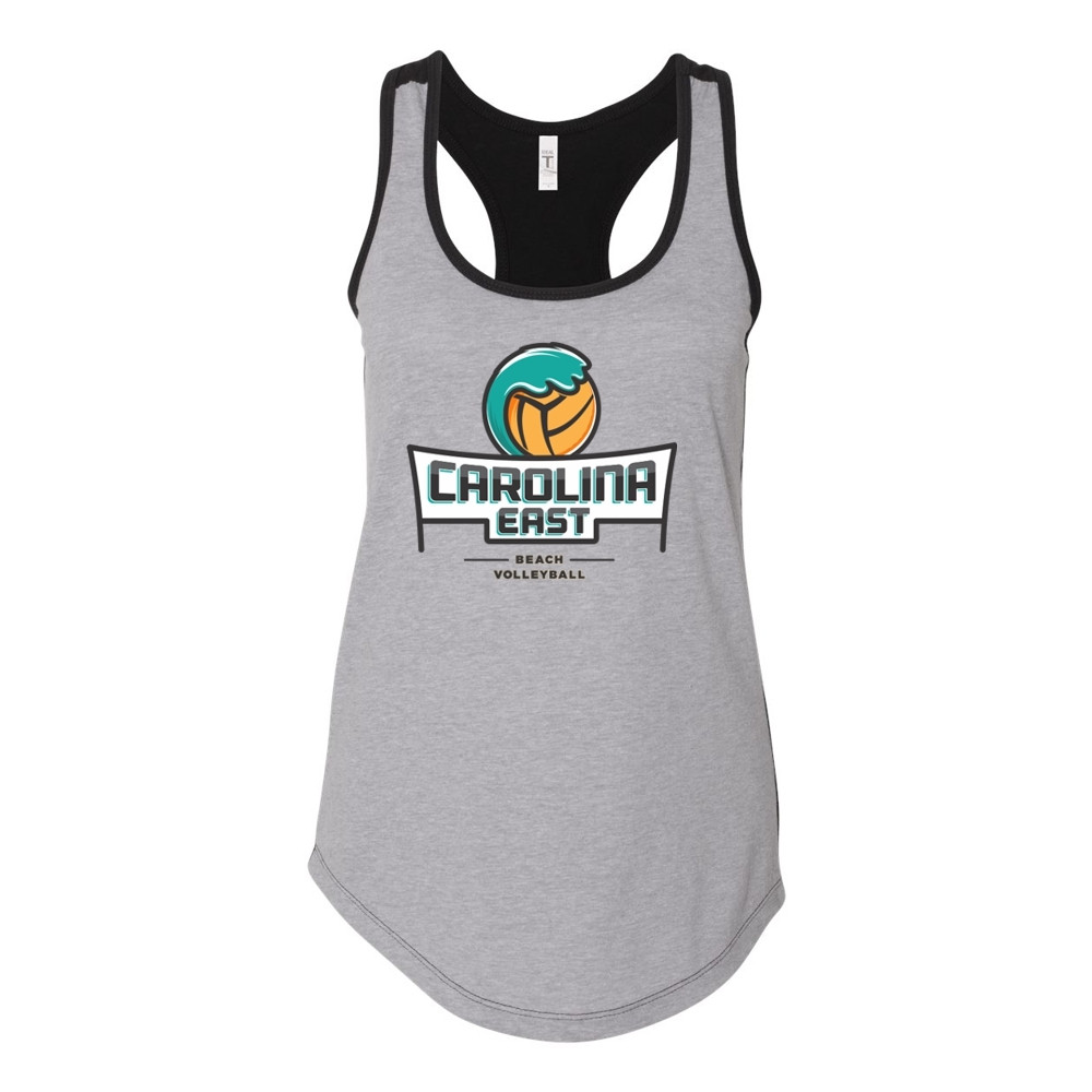 Carolina East Beach Volleyball | Colorblocked Racerback Tank