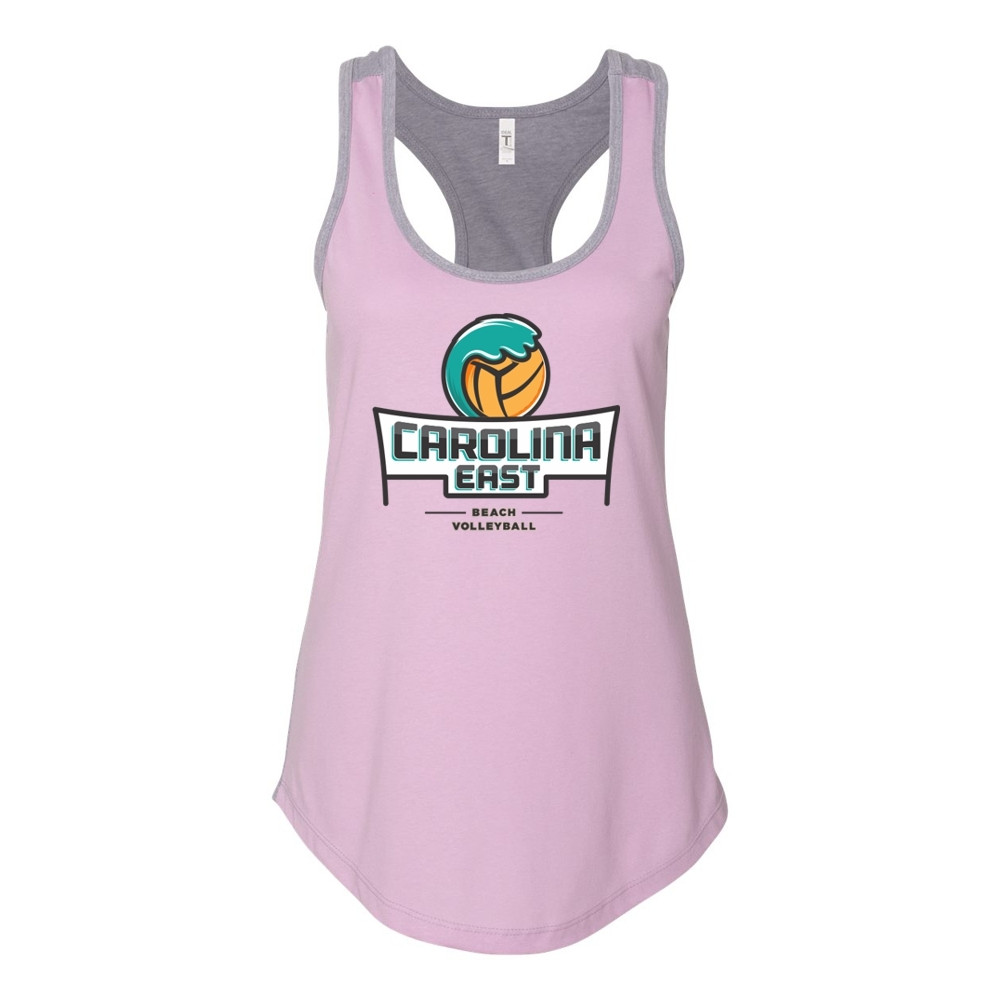 Carolina East Beach Volleyball | Colorblocked Racerback Tank