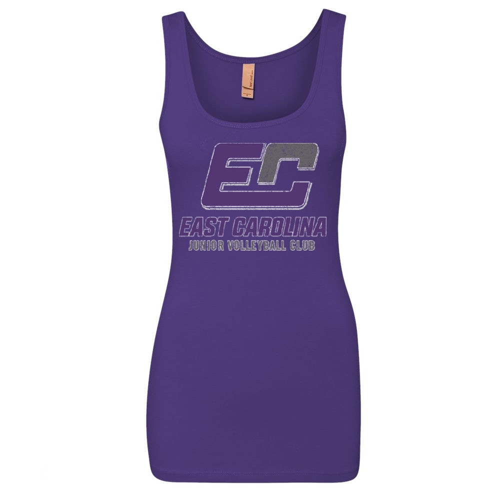 ECJVC Distressed Jersey Tank Top