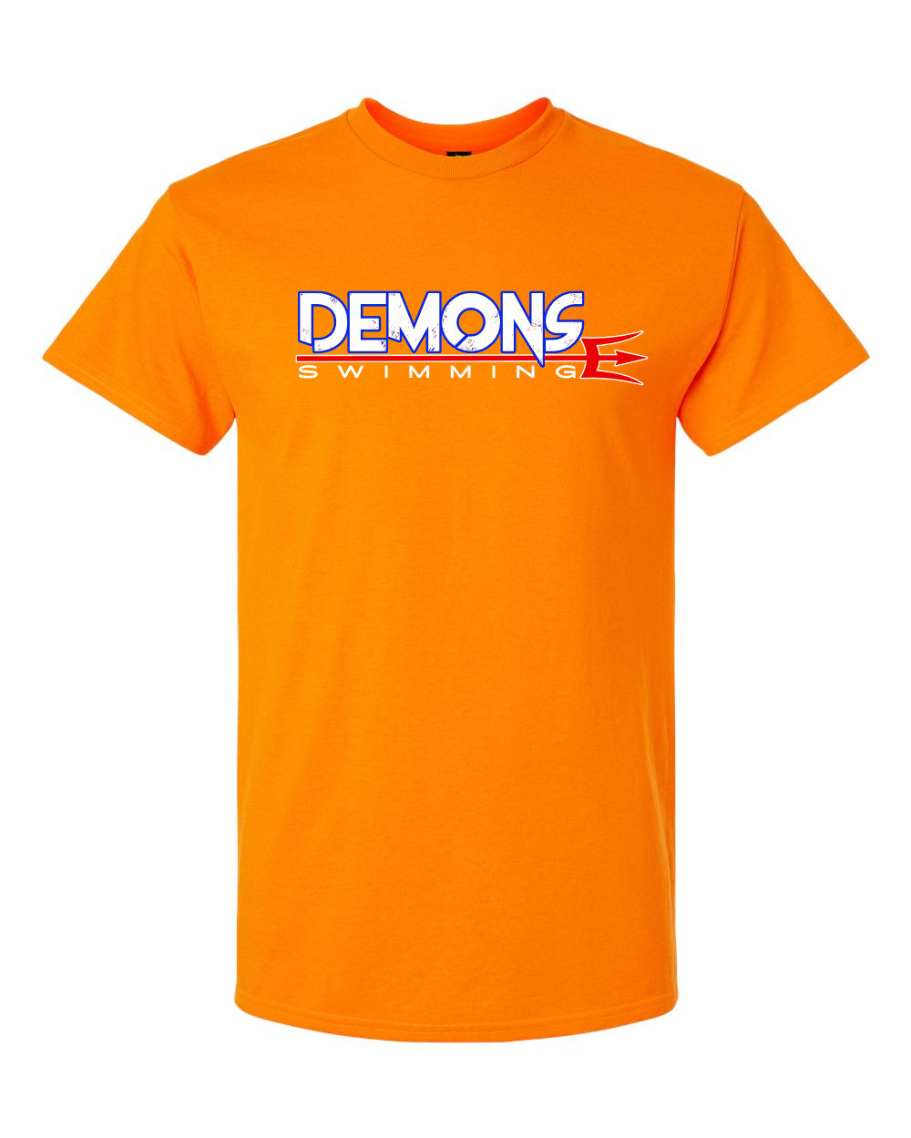 Darnestown Swim Team | Word Logo | Neon Cotton T-Shirts