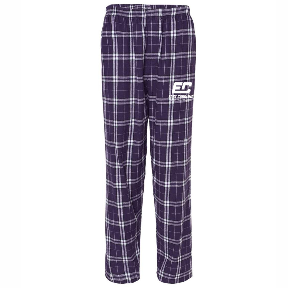 ECJVC | Harley Flannel Pants -  | White ECJVC