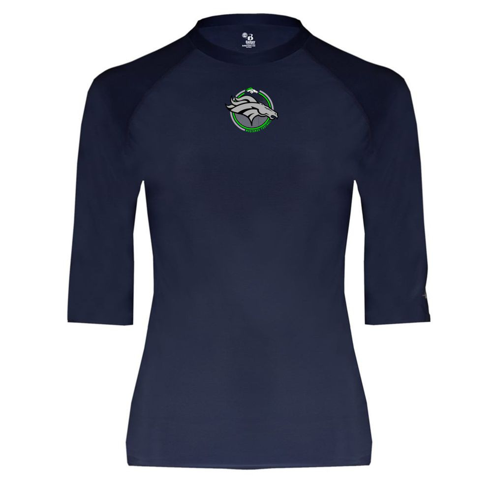 Hope Football Hyperform Half Sleeve Compression Shirt | Center Chest Logo