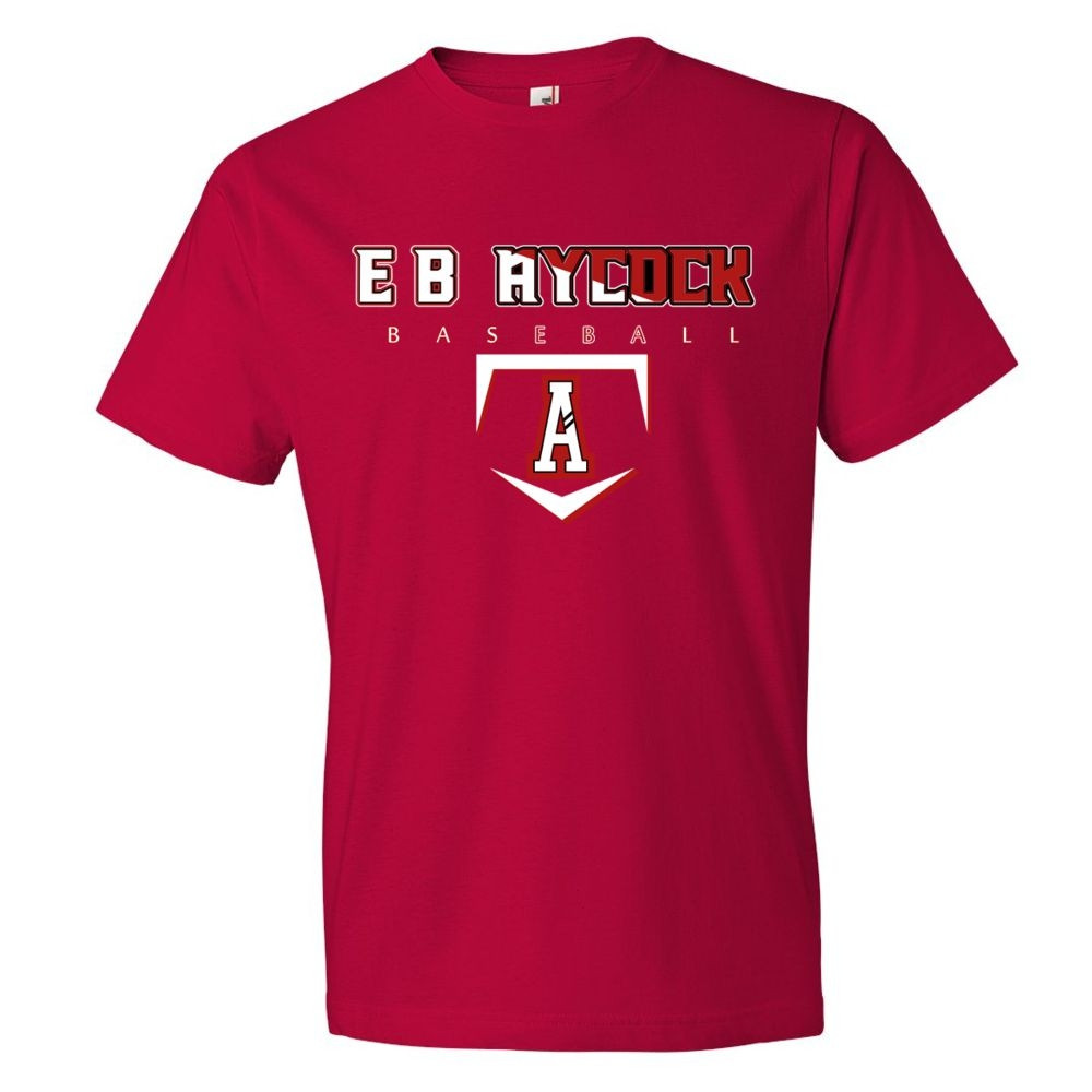 E B Aycock Baseball Cotton Tee | Multiple Colors