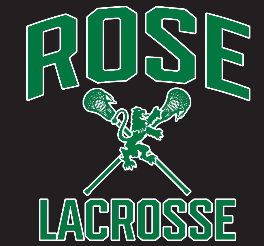 Rose Lacrosse Decal