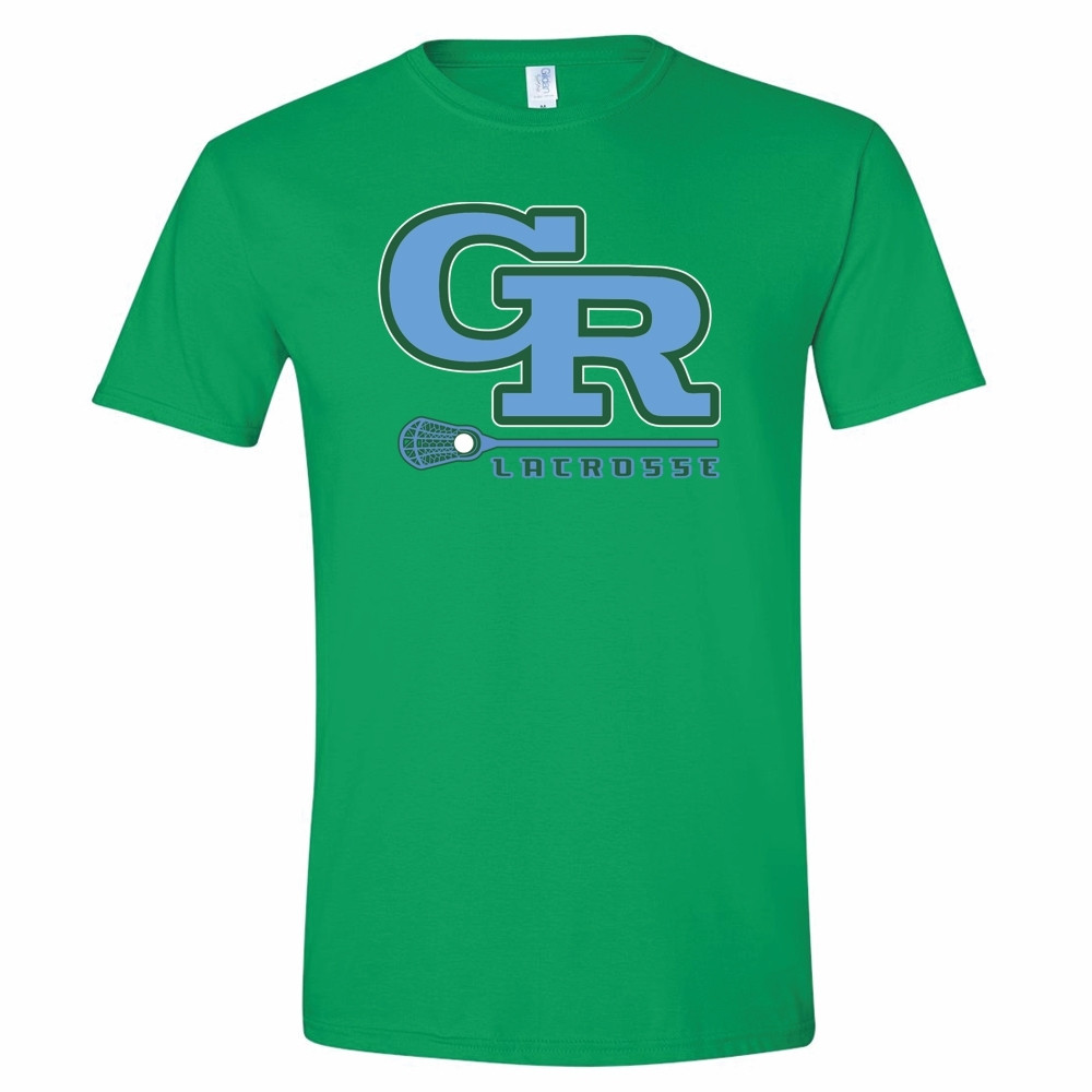 JH Rose Lacrosse Cotton Tee | GR Logo | Multiple Colors