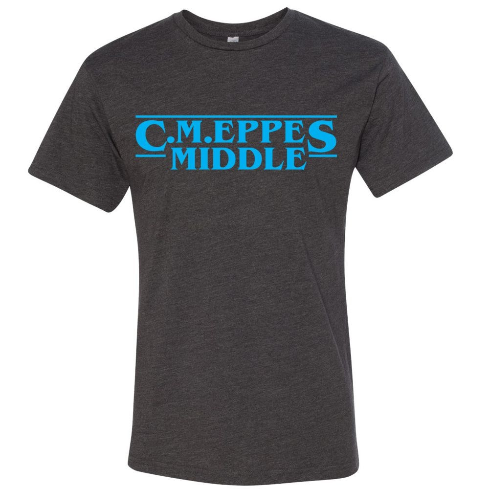 CM Eppes Cotton Tee | Stranger CM Eppes Middle School | Design by Nate Varney