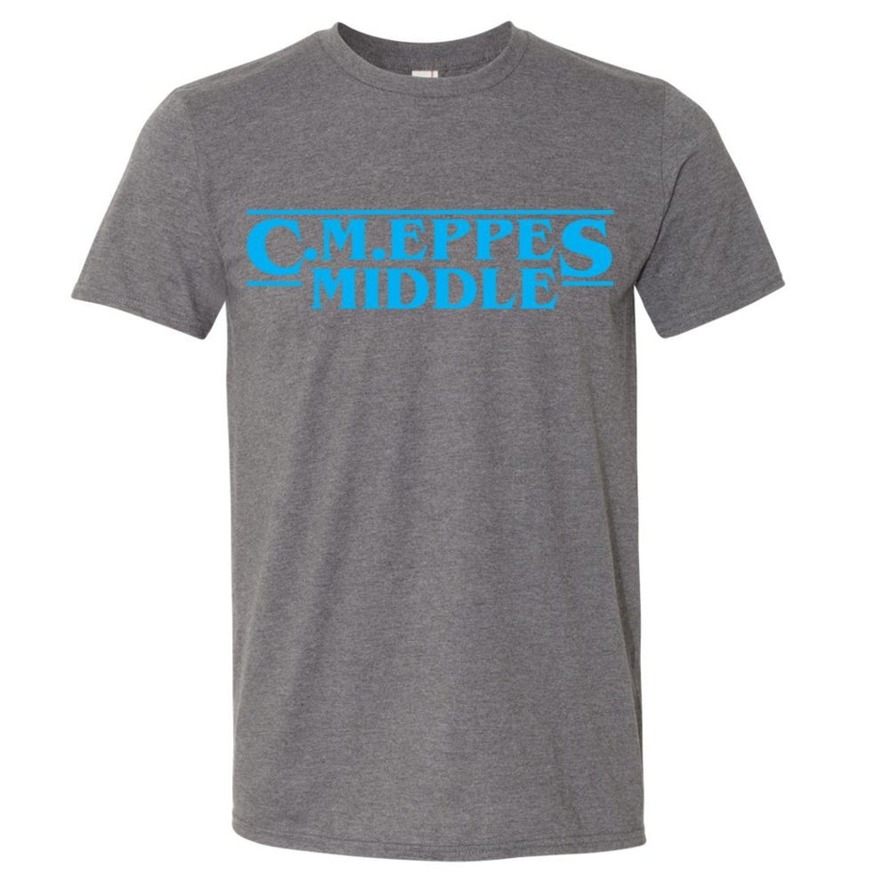 CM Eppes Cotton Tee | Stranger CM Eppes Middle School | Design by Nate Varney