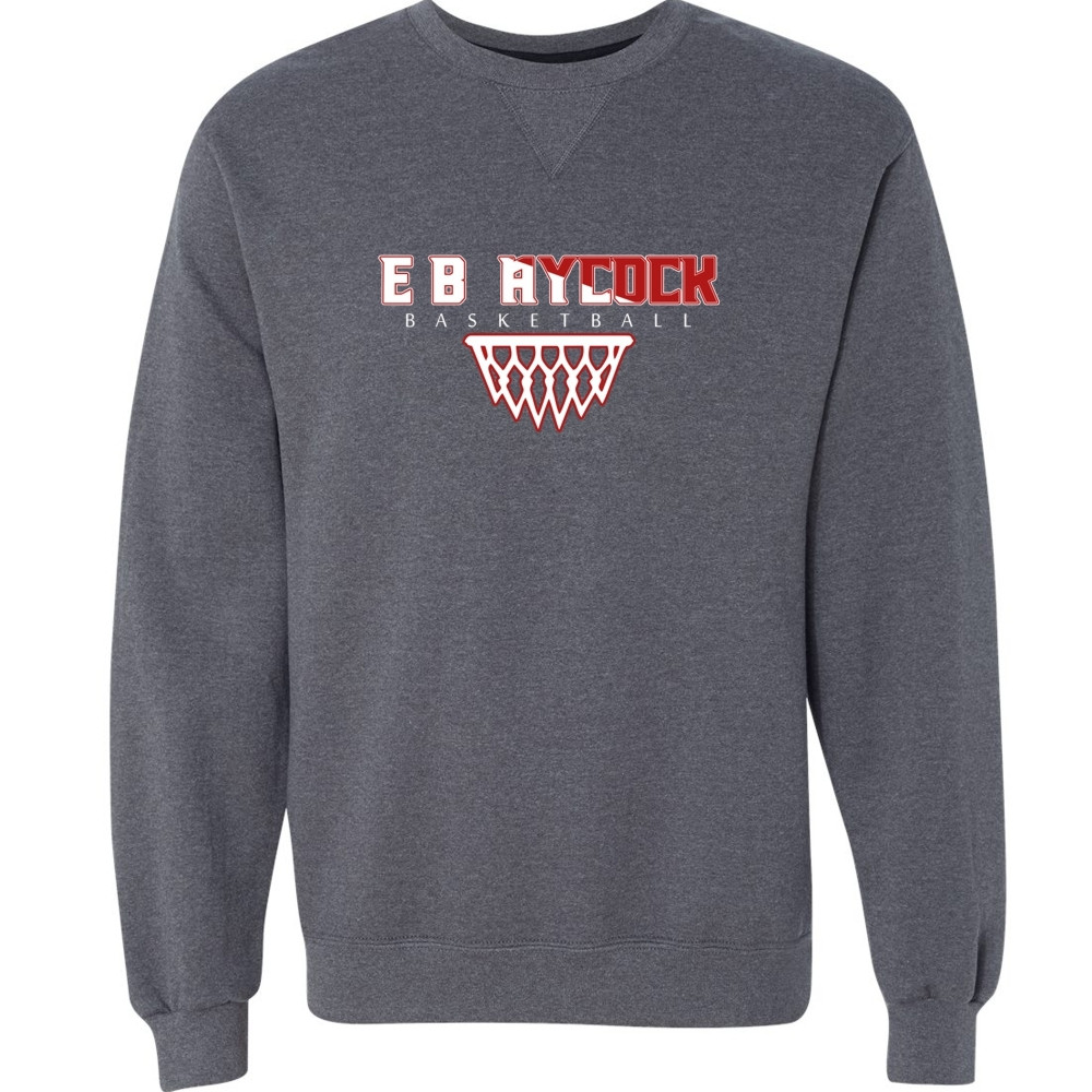 EB Aycock Basketball Crewneck Sweatshirt | Multiple Design Options