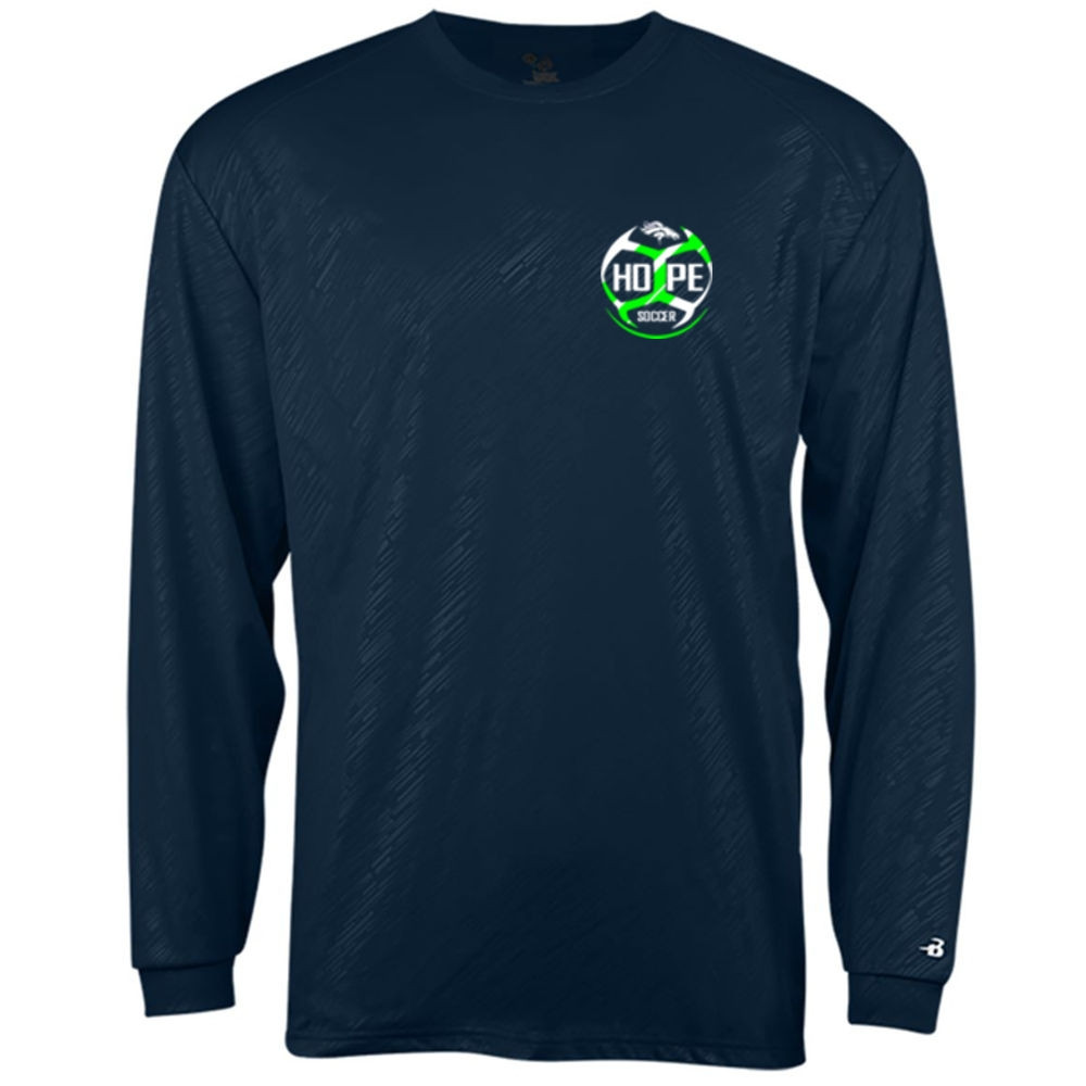 Hope Soccer Long-Sleeve Torpedo Performance Tee | Multiple Designs