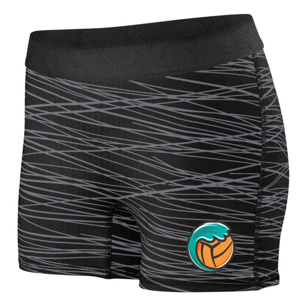 Carolina East Beach Volleyball | LADIES HYPERFORM FITTED SHORTS