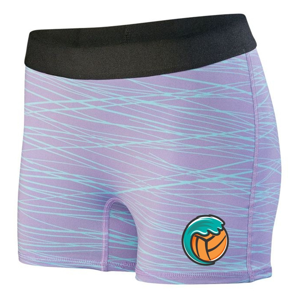 Carolina East Beach Volleyball | LADIES HYPERFORM FITTED SHORTS
